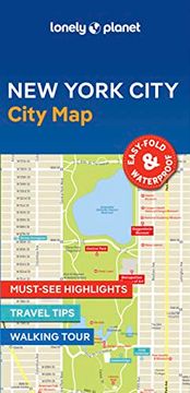 portada Lonely Planet new York City map 2 (en Inglés)