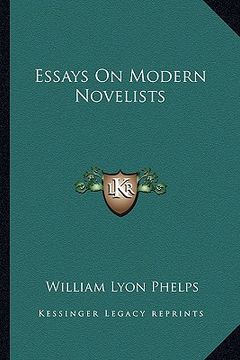 portada essays on modern novelists