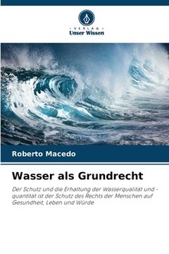 portada Wasser als Grundrecht (in German)