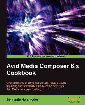 portada avid media composer 6 cookbook (in English)
