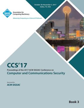 portada Ccs '17: 2017 acm Sigsac Conference on Computer and Communications Security - vol 3 (en Inglés)