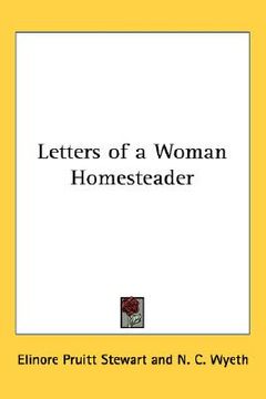 portada letters of a woman homesteader (en Inglés)