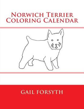 portada Norwich Terrier Coloring Calendar