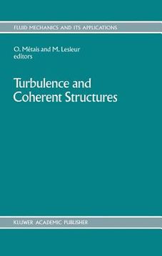 portada turbulence and coherent structures (en Inglés)