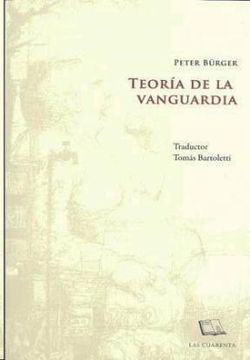 portada Teoria de la Vanguardia (in Spanish)