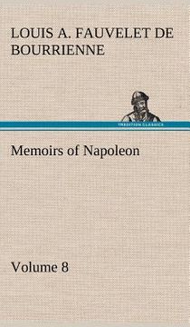 portada memoirs of napoleon - volume 08 (en Inglés)