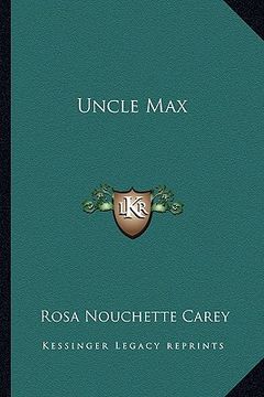 portada uncle max (en Inglés)