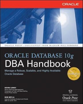 portada Oracle Database 10g dba Handbook (en Inglés)