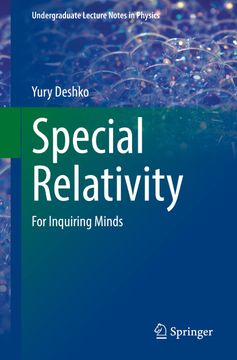 portada Special Relativity: For Inquiring Minds (Undergraduate Lecture Notes in Physics) (en Inglés)