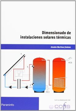 portada Dimensionado de Instalaciones Solares Termicas (in Spanish)