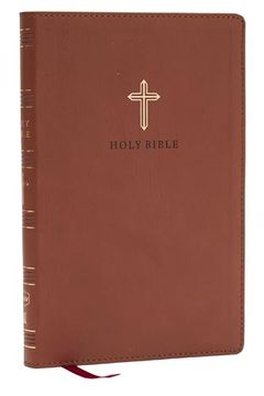 portada Nkjv Holy Bible, Ultra Thinline, Brown Leathersoft, red Letter, Comfort Print (en Inglés)