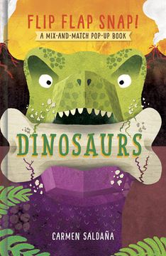 portada Flip Flap Snap! Dinosaurs (en Inglés)