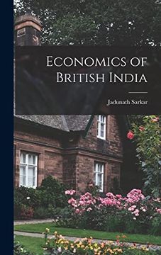 portada Economics of British India (en Inglés)