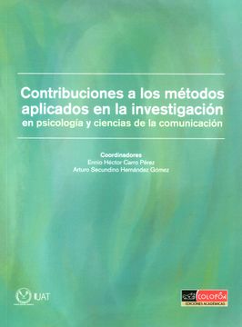 portada Contribuciones a los Métodos Aplicados en la Investigación en Psicología y Ciencias de la Comunicación