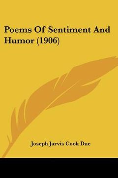 portada poems of sentiment and humor (1906) (en Inglés)