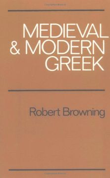 portada Medieval and Modern Greek (en Inglés)