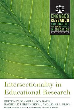 portada Intersectionality in Educational Research (Engaged Research and Practice for Social Justice in Education) (en Inglés)