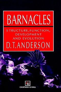 portada barnacles: structure, function, development and evolution (en Inglés)