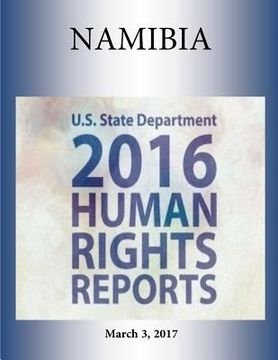 portada NAMIBIA 2016 HUMAN RIGHTS Report (en Inglés)