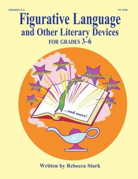 portada Figurative Language and Other Literary Devices: Grades 3-6 (en Inglés)