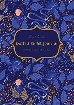 portada Dotted Bullet Journal: Medium a5 - 5. 83X8. 27 (Blue Fairy) 