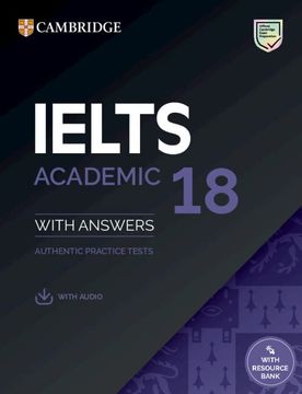 portada IELTS 18 Academic Student's Book with Answers with Audio with Resource Bank