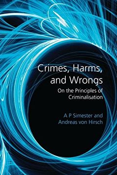 portada Crimes, Harms, and Wrongs