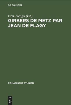 portada Girbers de Metz par Jean de Flagy (en Alemán)