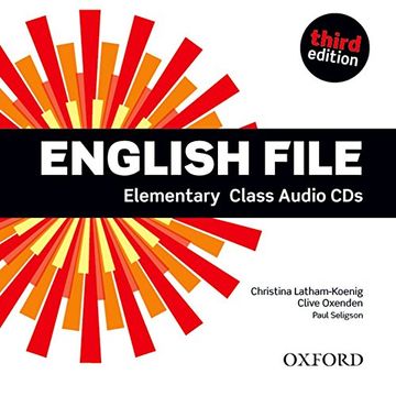 portada English File Third Edition: English File 3rd Edition Elementary. Class Audio cd () (in English)
