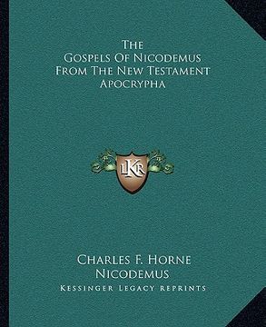 portada the gospels of nicodemus from the new testament apocrypha (in English)
