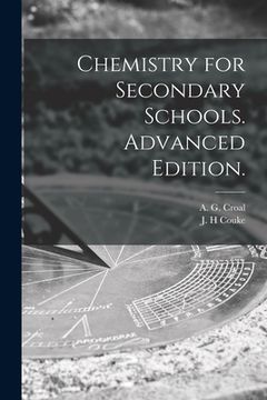 portada Chemistry for Secondary Schools. Advanced Edition. (en Inglés)