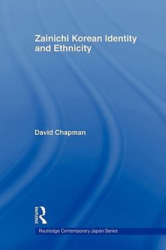 portada zainichi korean identity and ethnicity (en Inglés)