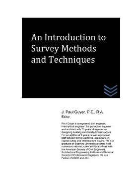 portada An Introduction to Survey Methods and Techniques (en Inglés)