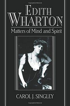 portada Edith Wharton: Matters of Mind and Spirit (Cambridge Studies in American Literature and Culture) (en Inglés)