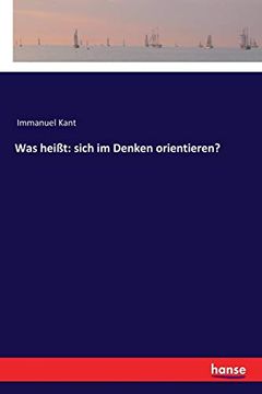 portada Was Heißt: Sich im Denken Orientieren? (in German)