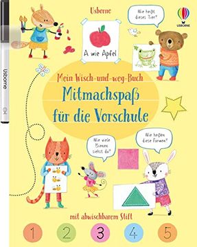 portada Mein Wisch-Und-Weg-Buch: Mitmachspaß für die Vorschule (en Alemán)
