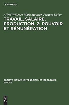 portada Travail, Salaire, Production, 2: Pouvoir et Rémunération (in French)