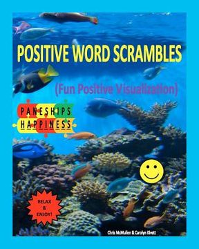 portada positive word scrambles (fun positive visualization) (en Inglés)