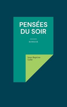 portada Pensées du soir (en Francés)