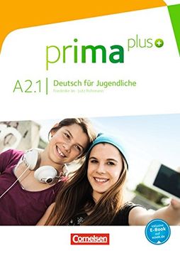 portada Prima Plus A2. 1: Libro de Curso (en Alemán)