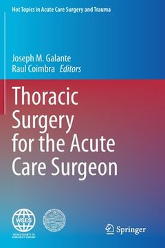 portada Thoracic Surgery for the Acute Care Surgeon