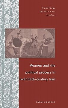 portada Women and the Political Process in Twentieth-Century Iran Hardback (Cambridge Middle East Studies) (en Inglés)