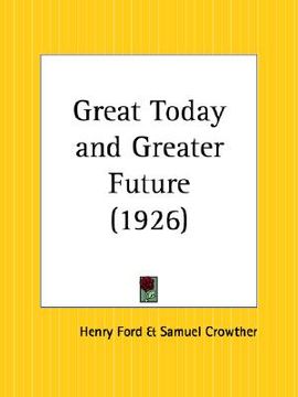 portada great today and greater future (in English)