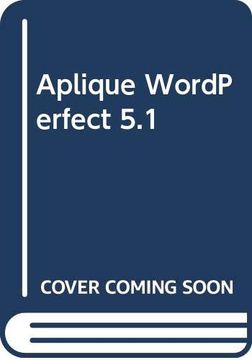 portada Aplique Wordperfect 5. 1 (Spanish Edition)