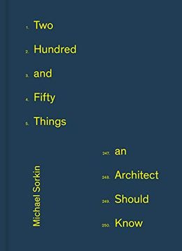 portada 250 Things an Architect Should Know (en Inglés)