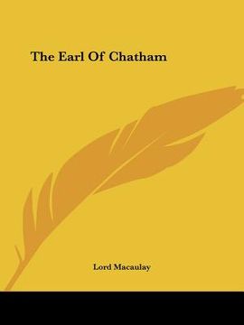 portada the earl of chatham (en Inglés)