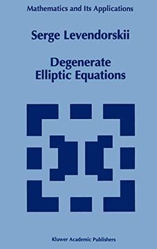 portada Degenerate Elliptic Equations (en Inglés)