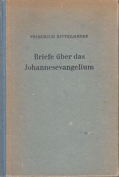 portada Briefe Über das Johannes-Evangelium. (in German)