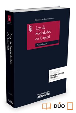 portada Ley Sociedades de Capital con Jurisprudencia (Papel + E-Book) (Código con Jurisprudencia)