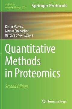 portada Quantitative Methods in Proteomics (en Inglés)